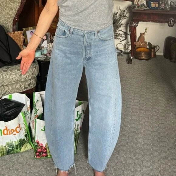 AGOLDE Luna High Rise Pieced Taper - Picture 4 of 6